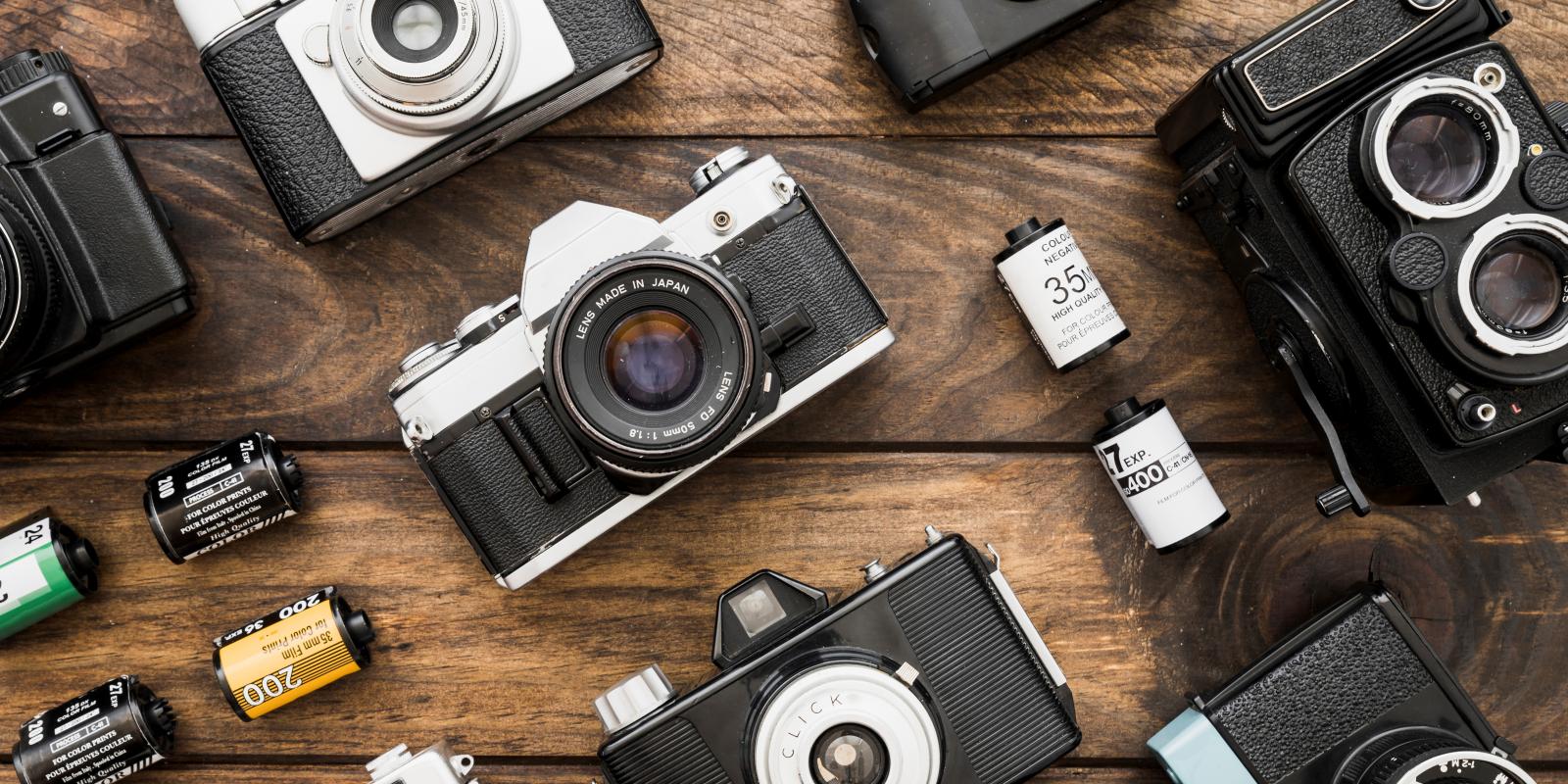 Kinofilmové fotoaparáty a analogová klasika