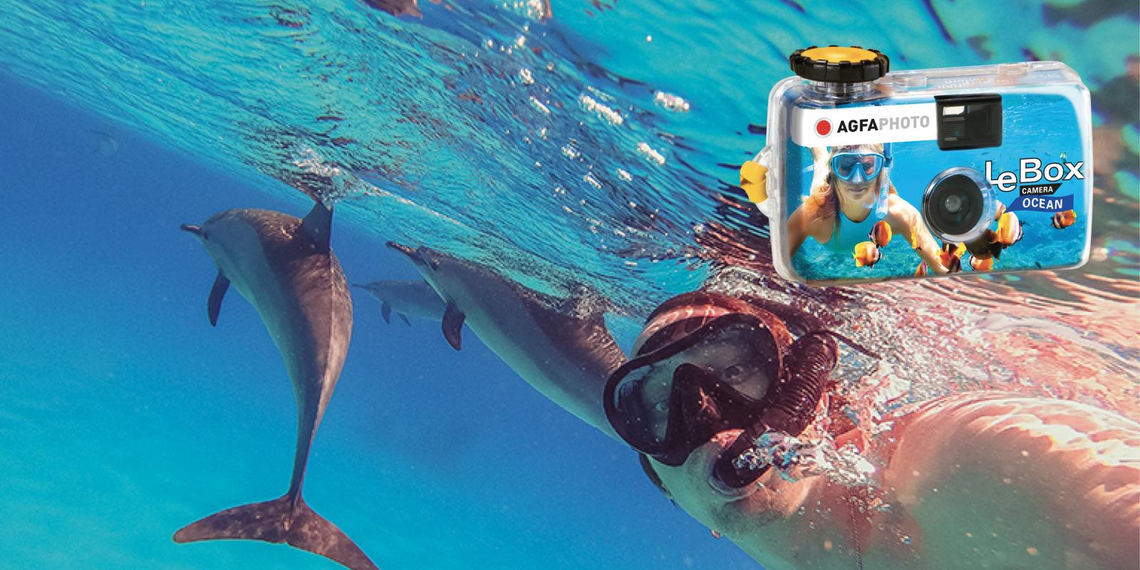 AgfaPhoto LeBox Ocean 400/27 Waterproof – Společník pro vaše letní dobrodružství